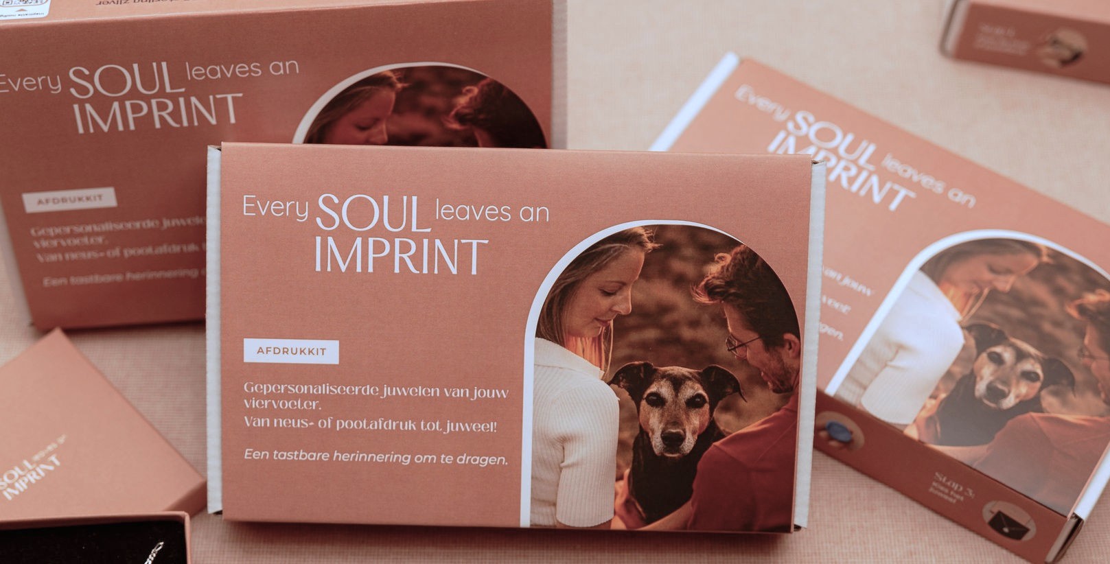 Afdrukkit Soul Imprint - afdrukjuwelen met de neus- of pootafdruk van je hond