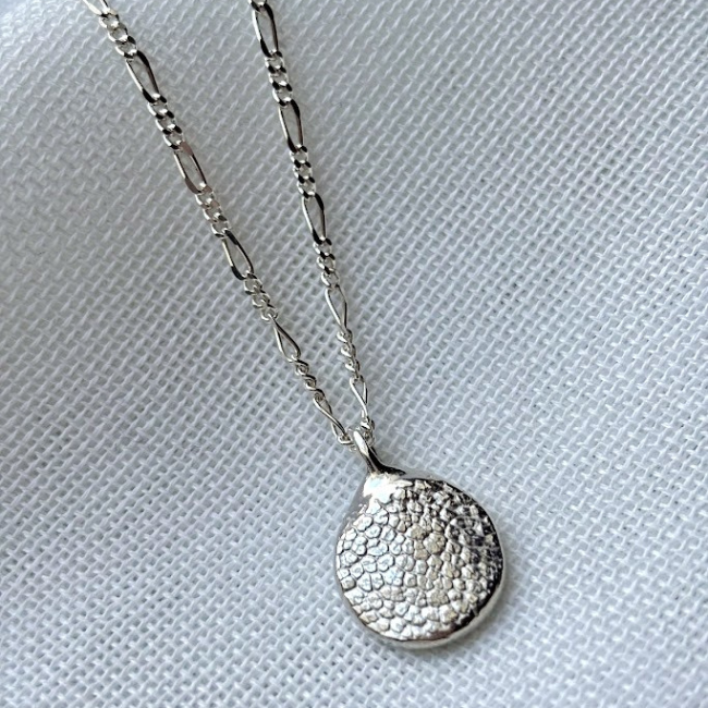 Afdrukjuweel - ketting met neusafdruk hond