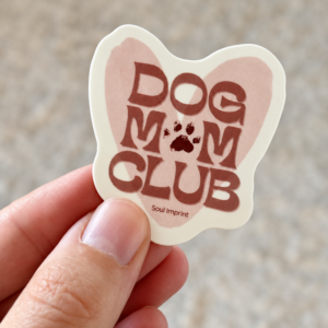 Dog Mom Club-sticker